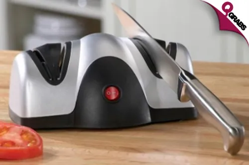 For QR79, Add an Electric Knife Sharpener to Your Kitchen! (QR199 Value)